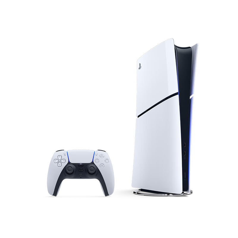 索尼 PS5 Slim 数字版 白色
