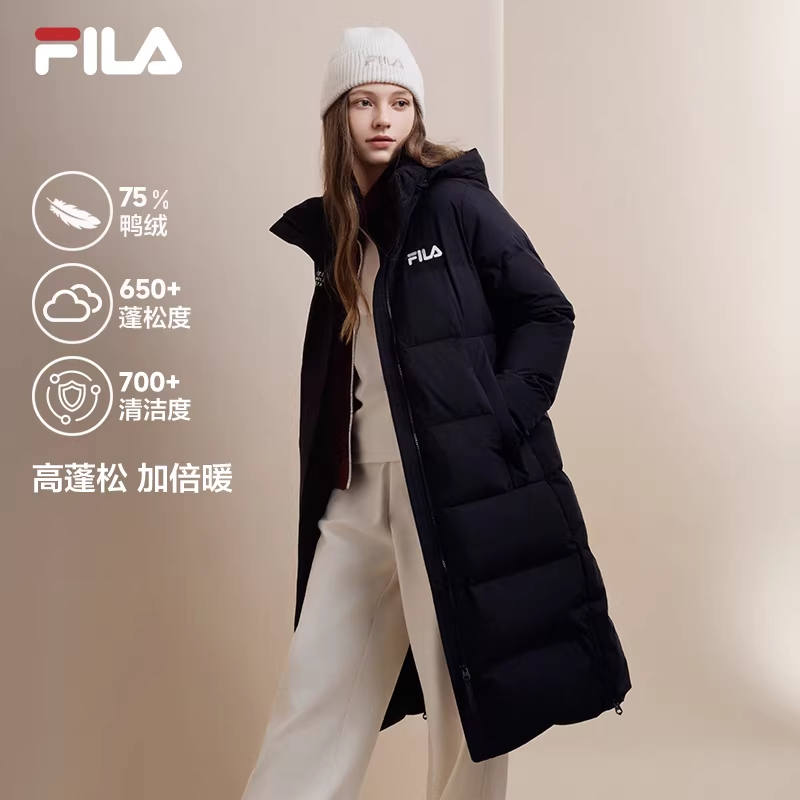 斐乐长款羽绒服2.2W销量 有天降礼金到手价887