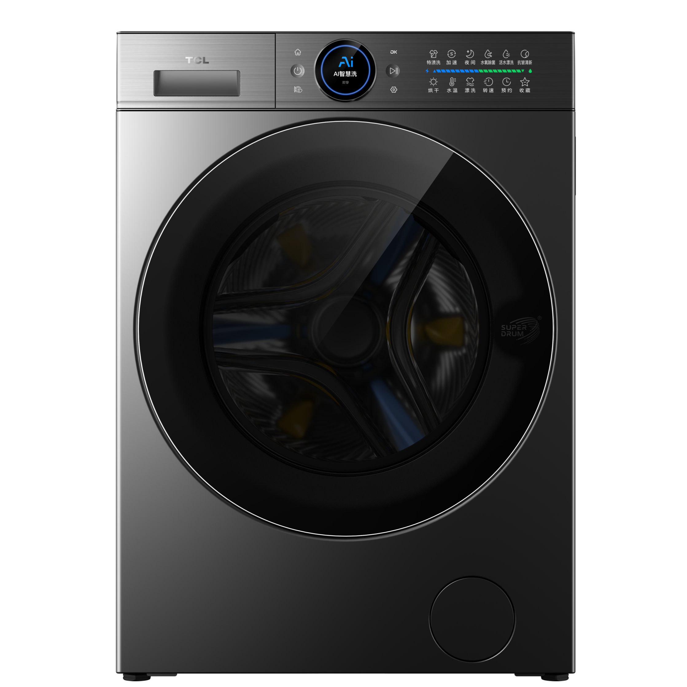 预售、PLUS：TCL G120T7WMax-HDIS 水氧超级筒洗烘一体机 12KG