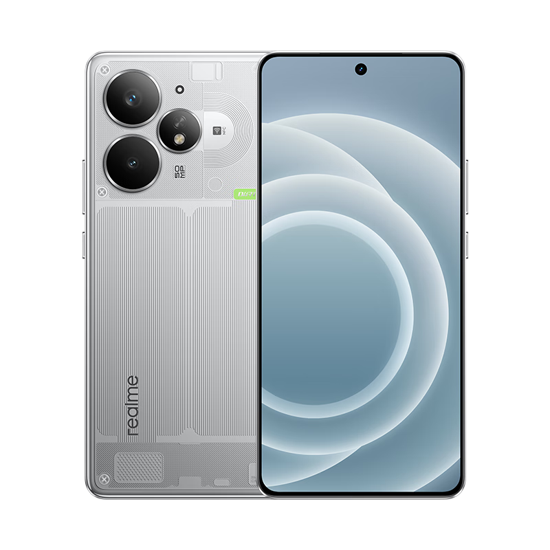 PLUS：真我 Neo7 Turbo 手机 透明灰 12GB+512GB