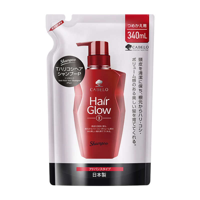 卡蓓诺 强韧防脱洗发水 侧柏叶控油去屑 340ml