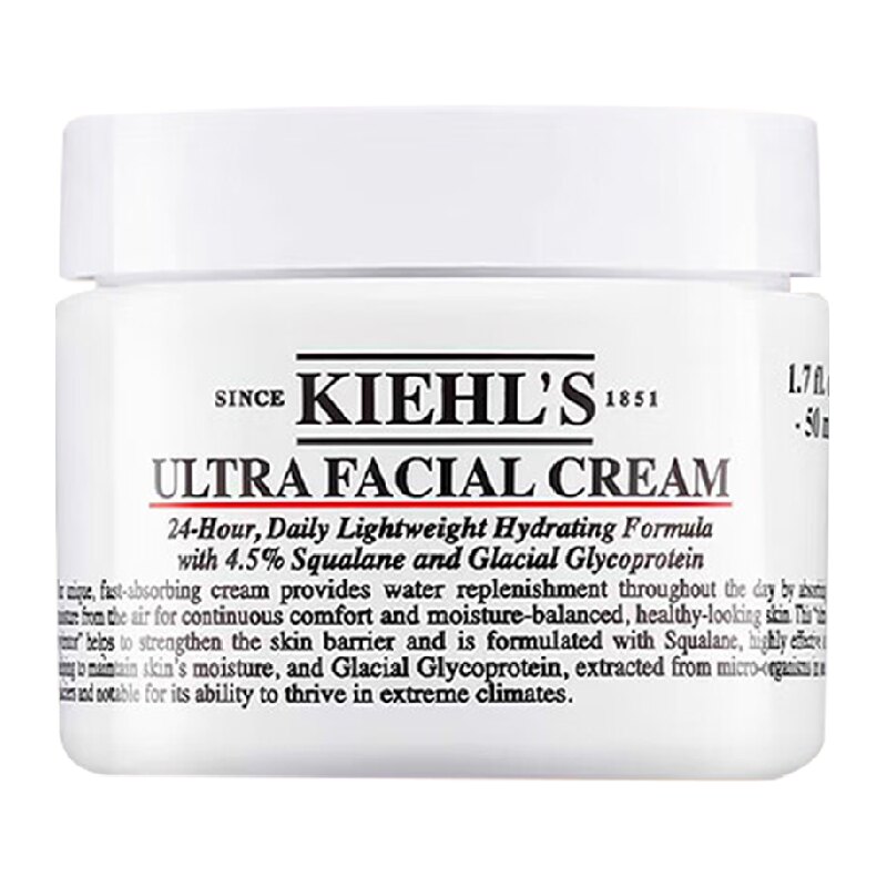 88VIP：KIEHLS 科颜氏 高保湿面霜 50ml