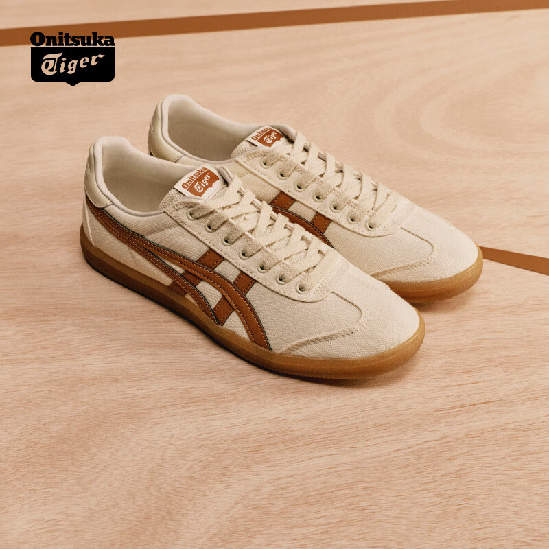 再降价：Onitsuka Tiger 鬼塚虎 TOKUTEN 1183A862 德训鞋 米白色 40