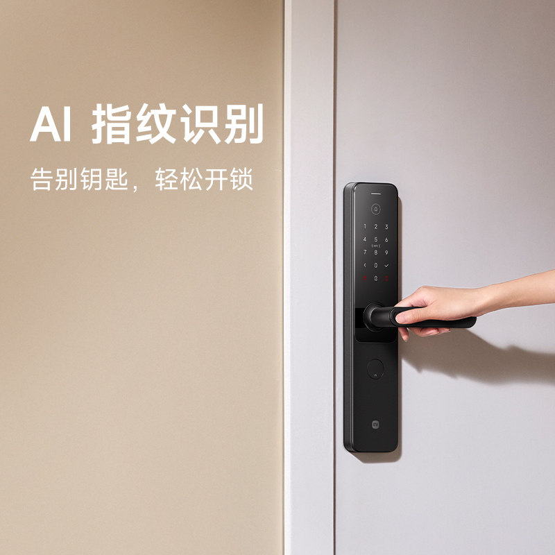 再降价、88VIP：小米智能门锁 E30 星辰黑